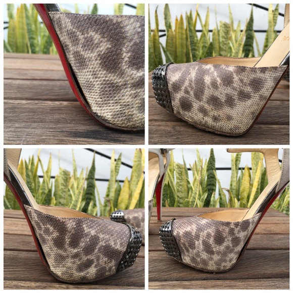 Christian Louboutin Boulima Karung Nabuck/Crelino - Picture 7 of 8